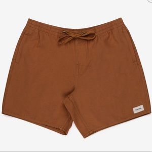 (New) Rhythm Essential Box Jam Short, Mineral Blue